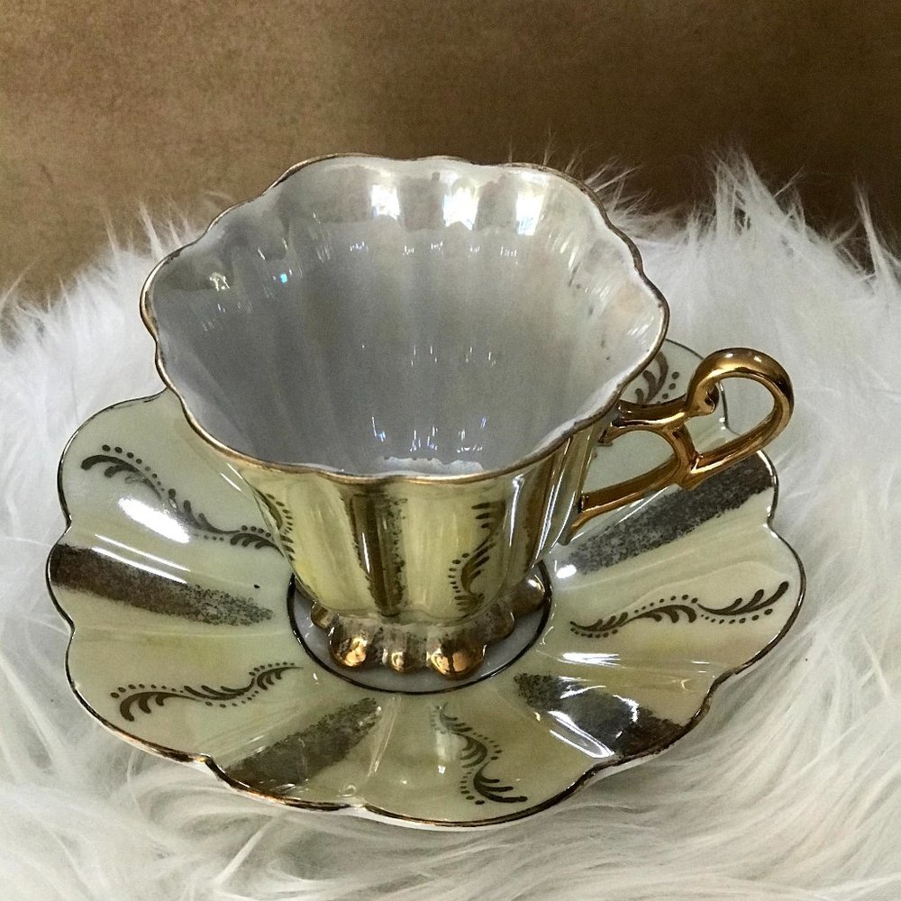 Mid-century Shafford Japan Tea Cup & Saucer